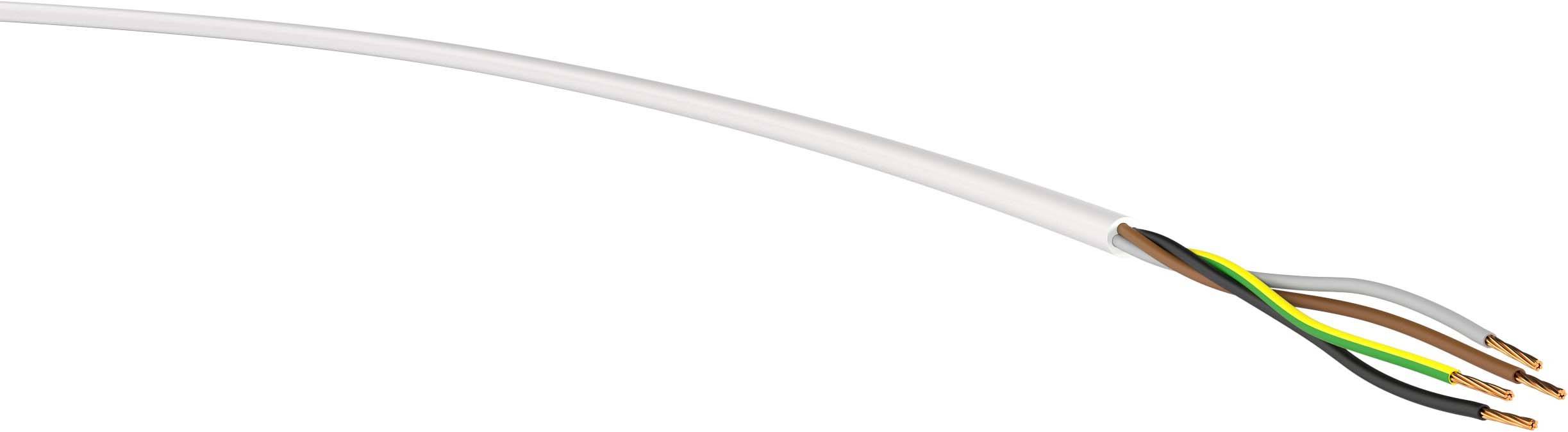 VER H05VV-F napojni kabl 4 G 1,50 mm² + 4 G 1,50 mm² 500 V 9,10 mm 3337066