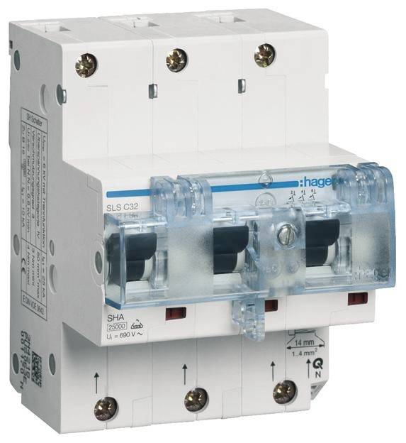 Hager HTN332C automatski osigurac 3-polni 32 A 400 V