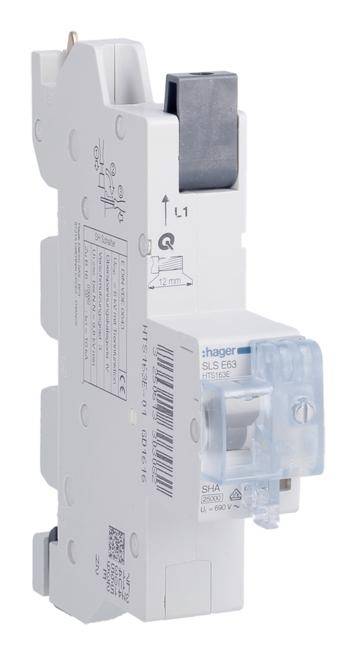 Hager HTS163E1 automatski osigurac 1-polni 63 A 400 V