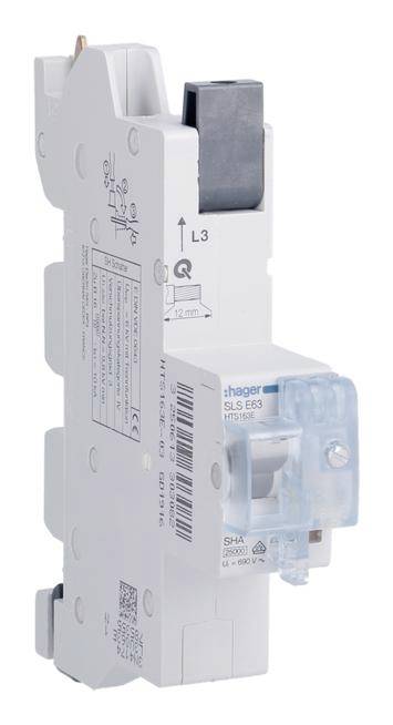 Hager HTS163E3 automatski osigurac 1-polni 63 A 400 V