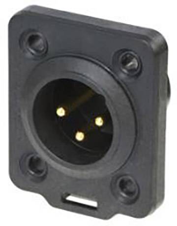 Neutrik NC3MDX-TOP XLR konektor ugradni muški 1 kom