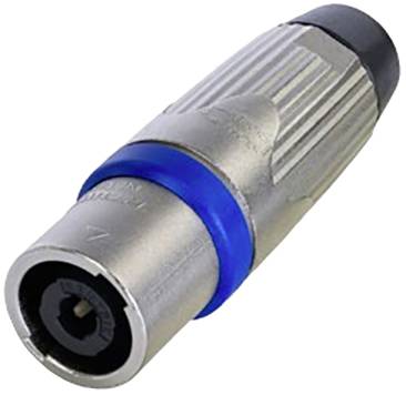 Neutrik NLT4MXX muški konektor srebrna, plava 1 kom 83 mm