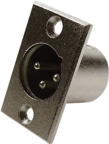 XLR-utični FC6105 XLR konektor srebrna 3 1 kom