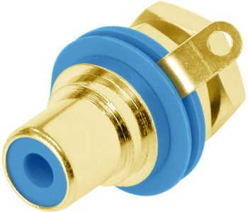 Činč-utični NYS367-6-CON RCA konektor plava 2 1 kom