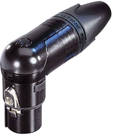 Neutrik NC3FRX-BAG XLR konektor 50 V/AC crna Zakrivljen