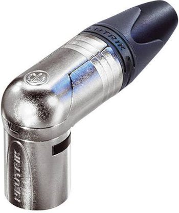 XLR-kablovski NC4MRX XLR konektor 50 V/AC srebrna ugaoni