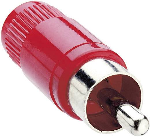 Lumberg STO RCA konektor 34 V DC/AC crvena ravni muški