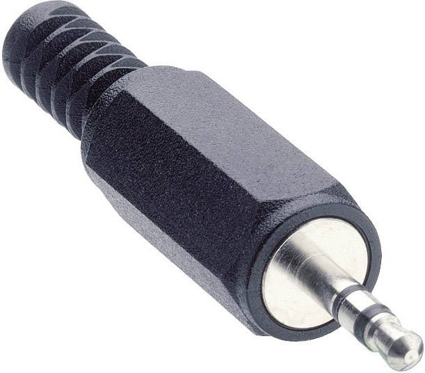 Banana konektor 2,5 mm 34 V DC/AC crna 1 kom