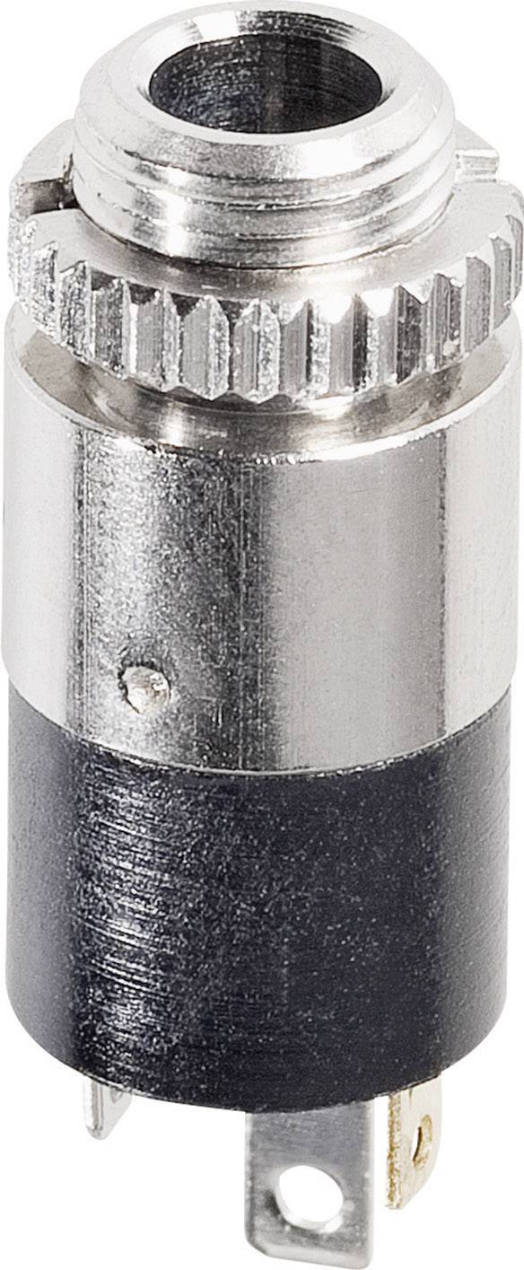 Hicon HI-J35SEF banana konektor 3,5 mm srebrna 1 kom
