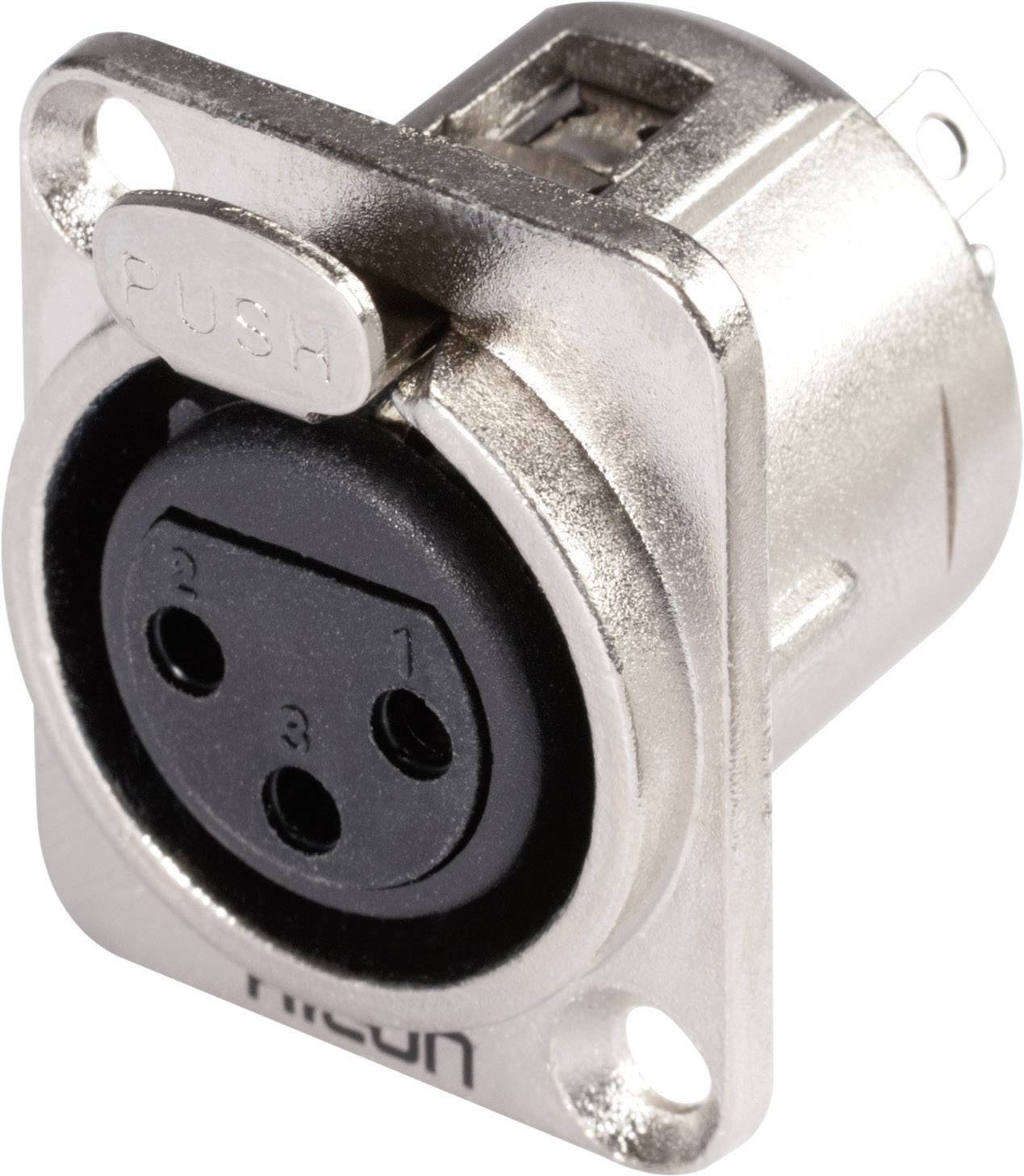 Hicon HI-X3DF-G XLR konektor crna Metalno kućište