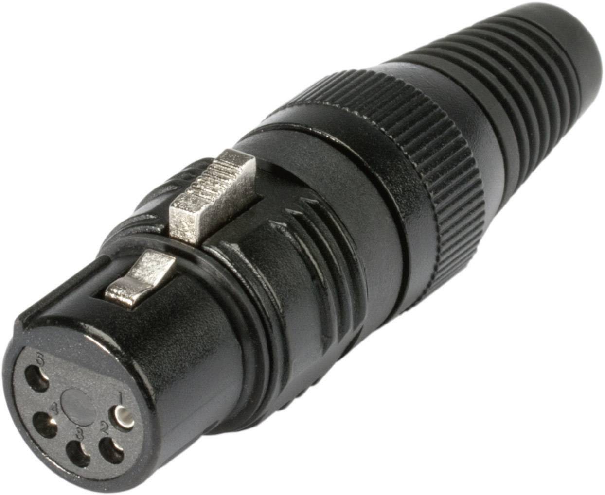 Hicon HI-X5CF-M XLR konektor crna 1 kom