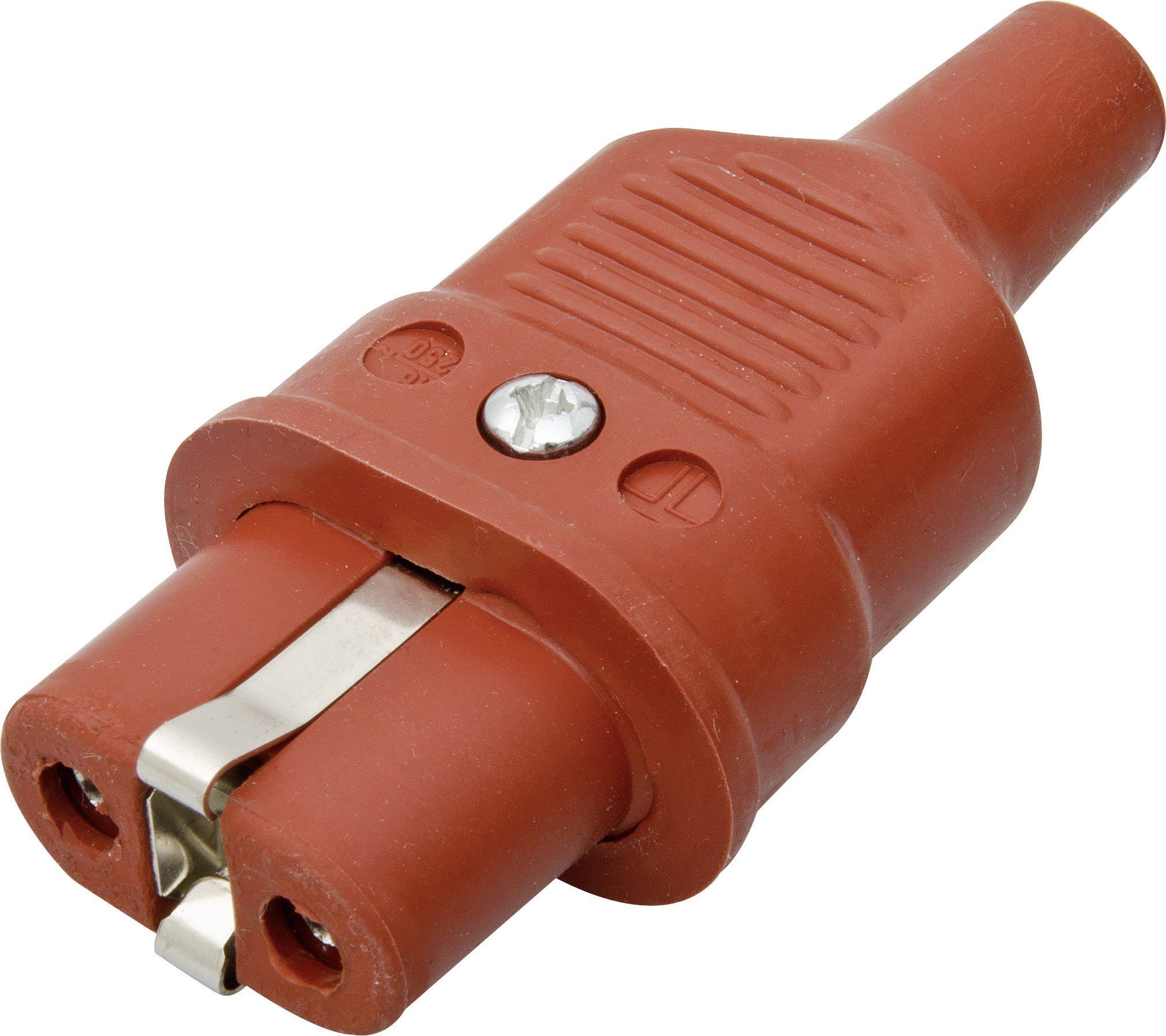 Kalthoff 344Si/25A konektor za grejne uređaje 250 V 16 A crvena