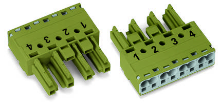 WAGO 770-264 mrežni konektor 400 V 25 A svetlo zelena (pak. 50 kom)