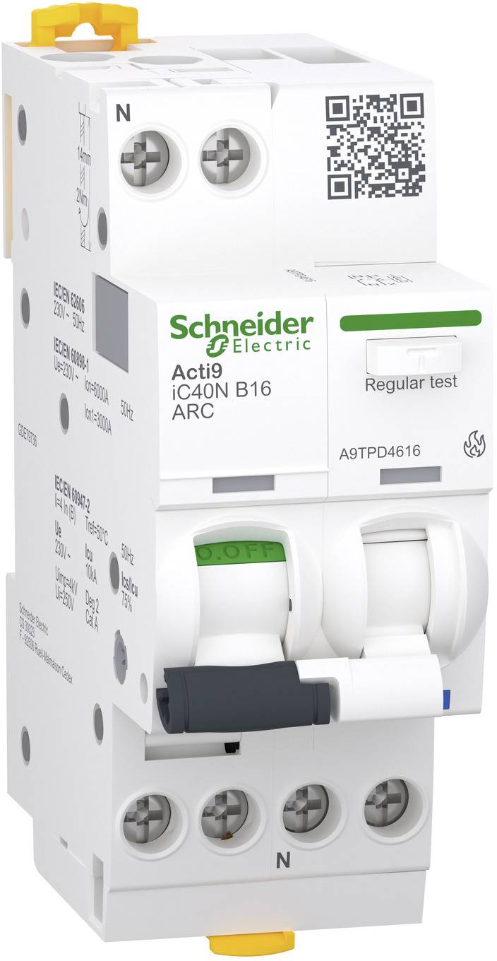 Schneider Electric A9TPD4616 automatski osigurac B 16 A 230 V 10 kA