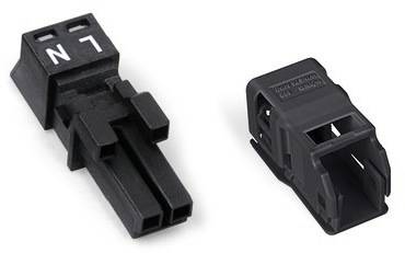WAGO 890-202/342-000 mrežni konektor 250 V 16 A crna (pak. 50 kom)