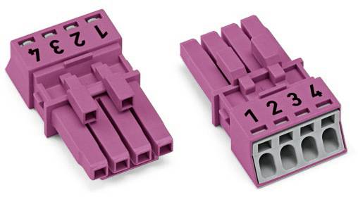 WAGO 890-284/081-000 mrežni konektor 400 V 16 A roze (pak. 50 kom)