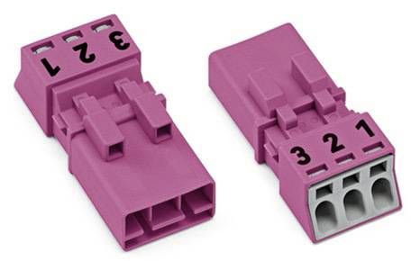 WAGO 890-293/081-000 mrežni konektor 250 V 16 A roze (pak. 50 kom)