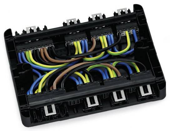 WAGO 899-631/310-000 razvodna kutija 250 V 25 A crna