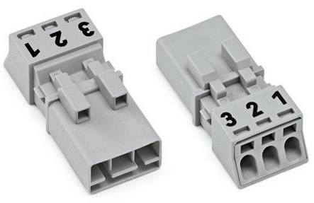 WAGO 890-253/062-000 mrežni konektor 250 V 16 A siva (pak. 50 kom)