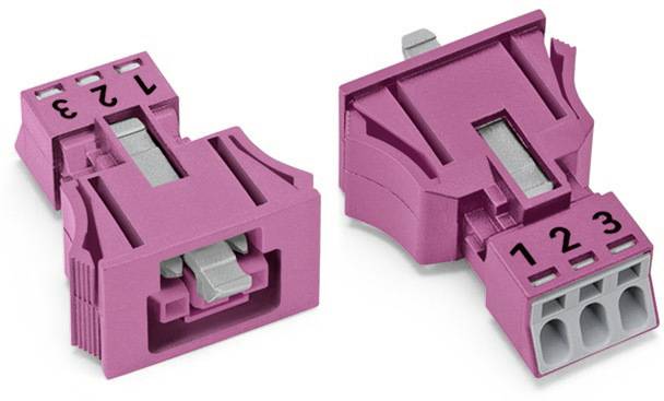 WAGO 890-783/082-000 mrežni konektor 250 V 16 A roze (pak. 50 kom)