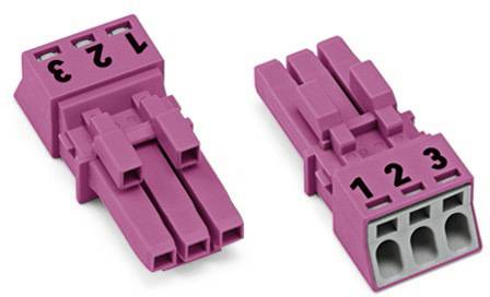 WAGO 890-283/081-000 mrežni konektor 250 V 16 A roze (pak. 50 kom)