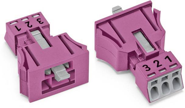 WAGO 890-793/082-000 mrežni konektor 250 V 16 A roze (pak. 50 kom)