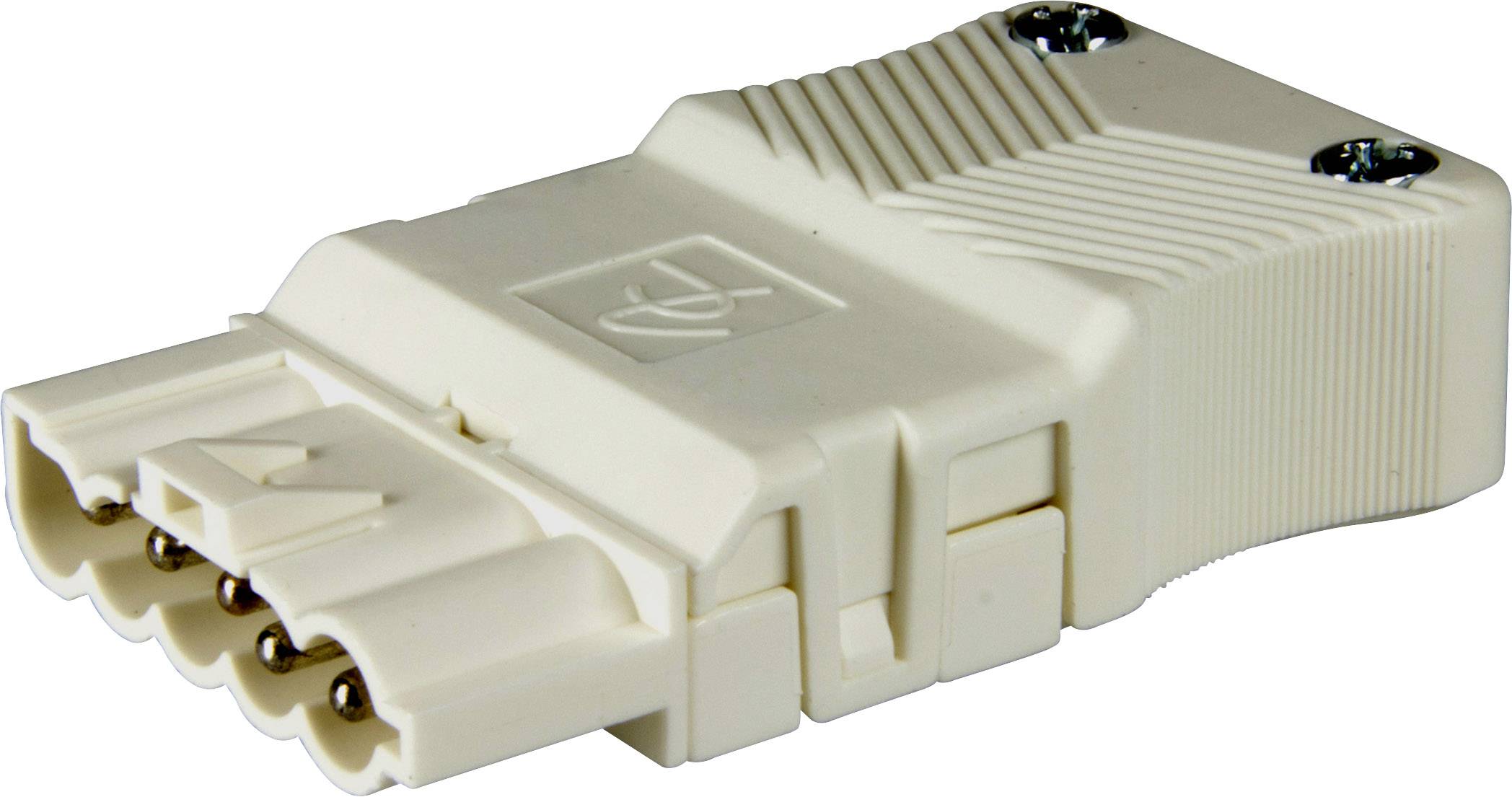 Adels-Contact mrežni konektor 240 V, 400 V 16 A bela (pak. 100 kom) 2270105