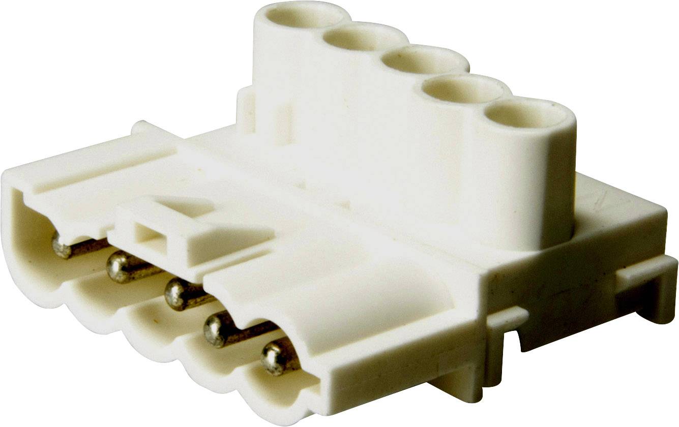 Adels-Contact mrežni konektor 240 V, 400 V 16 A bela (pak. 100 kom) 2270175