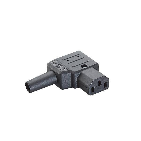 Bachmann IEC konektor 230 V crna 1 kom 3134023