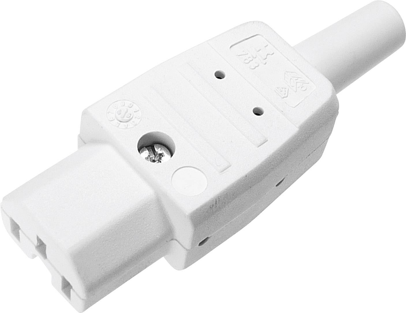 Kaiser 783/ws konektor za grejne uređaje 250 V 10 A bela