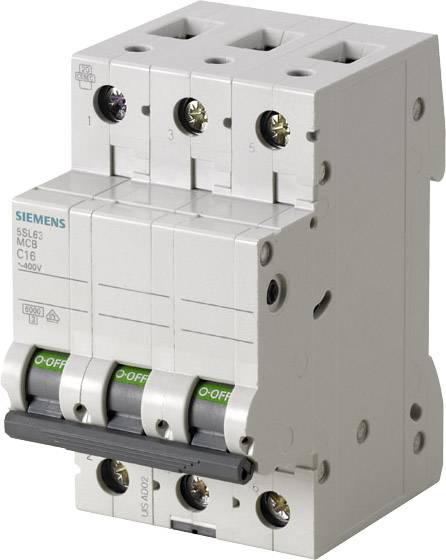 Siemens 5SL6316-7 automatski osigurac 3-polni 16 A