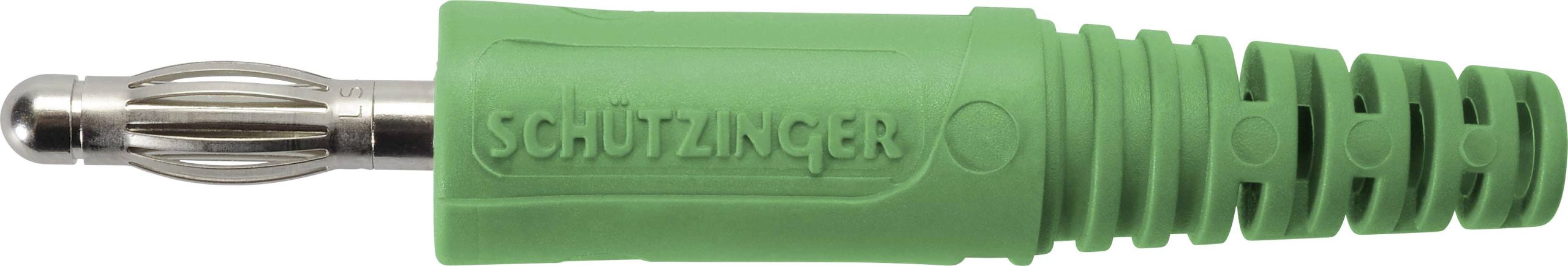 Schützinger DI FK 9 S Ni / GN lamelni utikač, Ø4mm, zelena, 30V/AC, 60V/DC, 32A, vijčani priključak