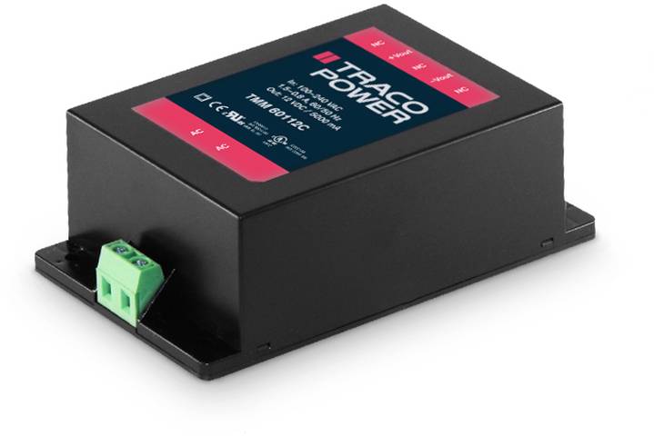 TracoPower TMM 60112C AC/DC napajanje za štampanu ploču 12 V/DC 5.0 A 60 W