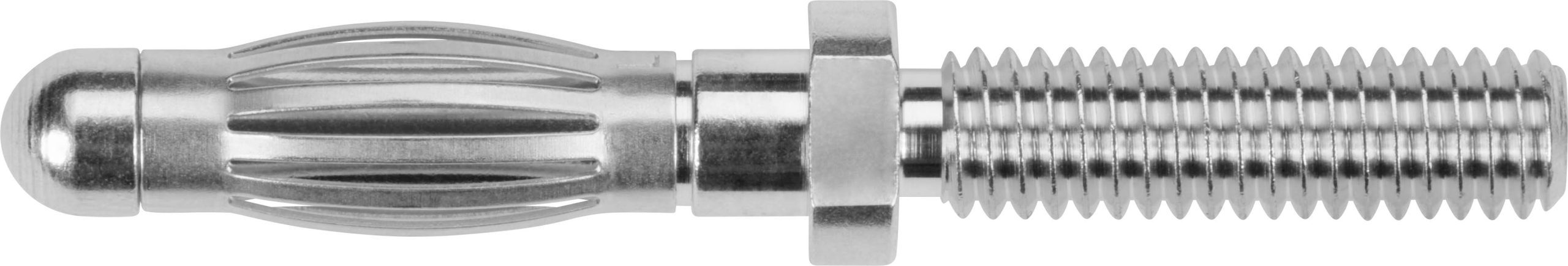 Schützinger FK 1211 Ni ugradni lamelni utikač, Ø4mm, 30V/AC, 60V/DC, 32A, vijčani priključak