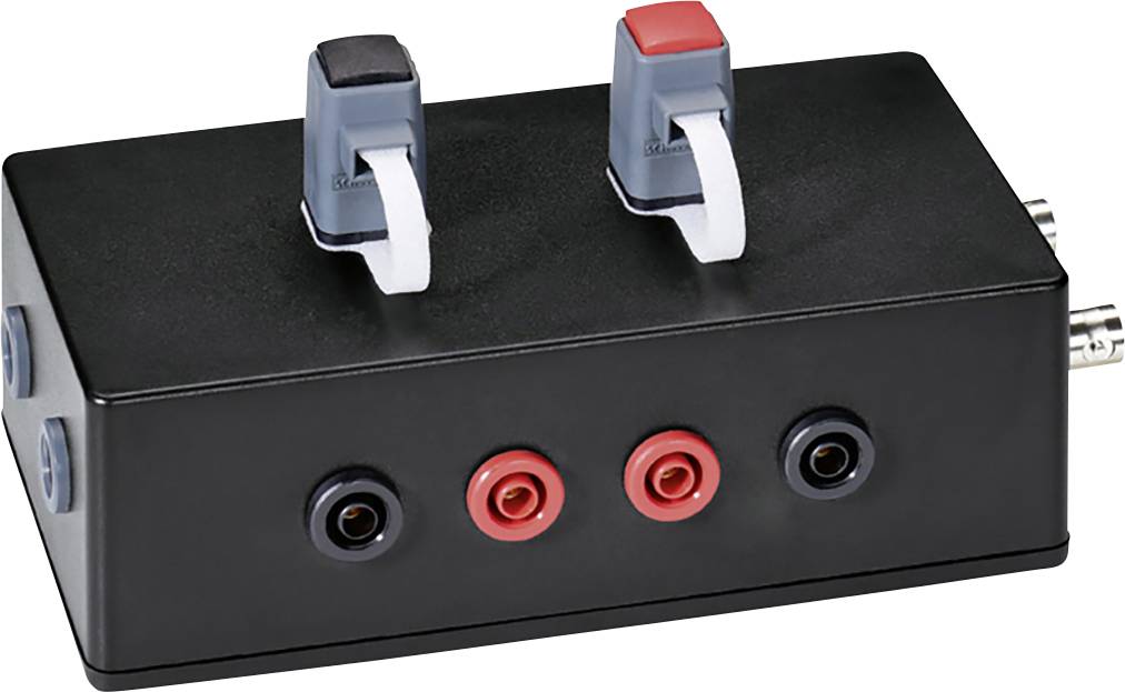 Schützinger KAB 8214 / SW Kelvin adapterska kutija, crna, 30V/AC, 60V/DC, 1A, utični priključak