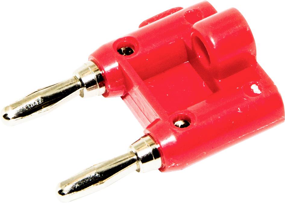 Mueller Electric BU-PMDP-2 banana utikač, crvena, 15A