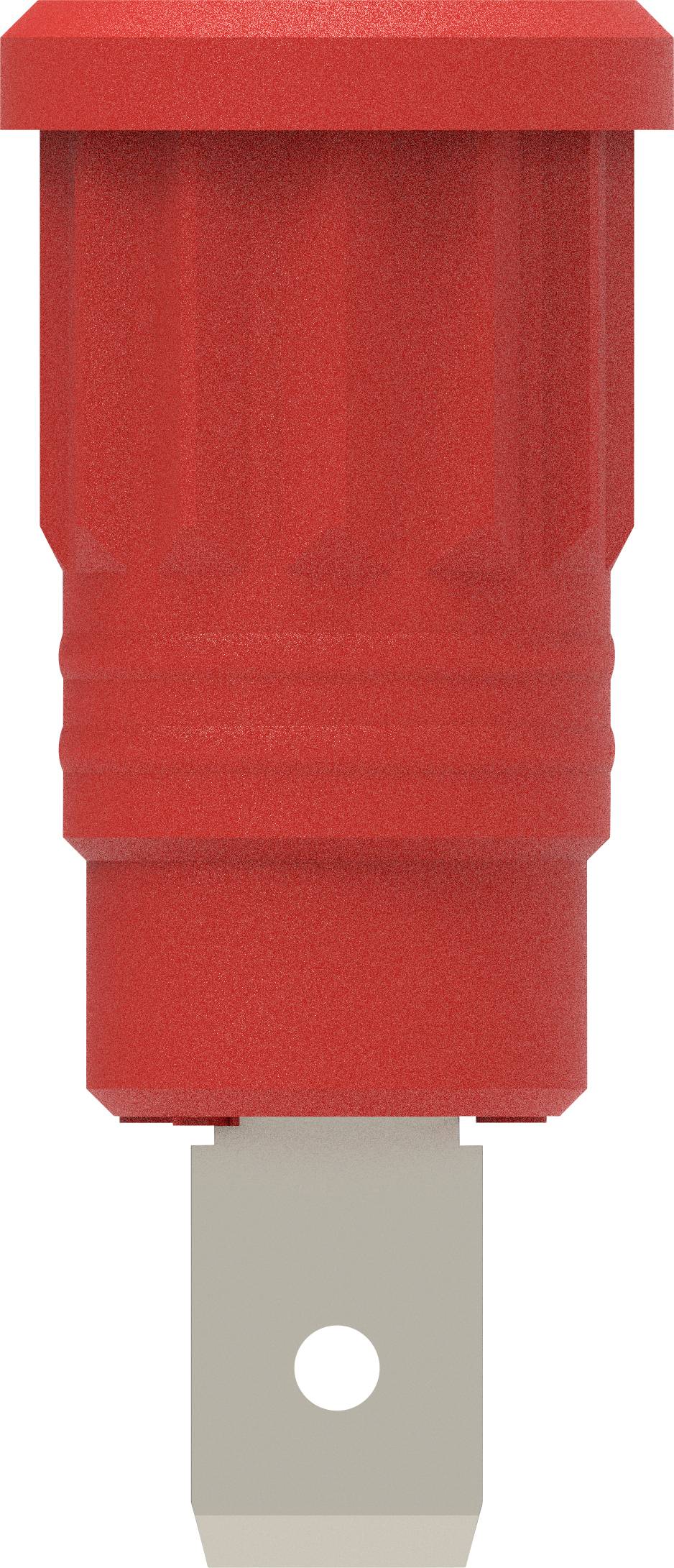 Electro PJP 3286-CD1-R sigurnosna press-fit utičnica, Ø4mm, crvena, 36A