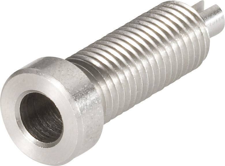 Schnepp V2A BU 4000 laboratorijska banana utičnica, ugradna vertikalna, Ø4mm, nerđajući čelik, 30A