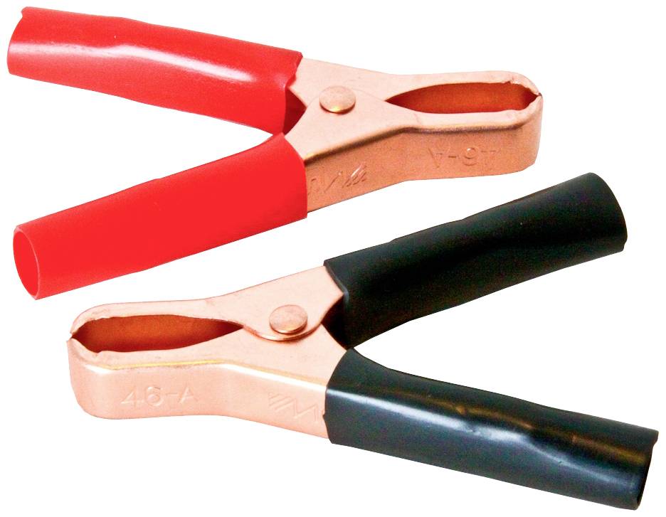 Mueller Electric 010032 set krokodil hvataljki, crvena, crna, 50A