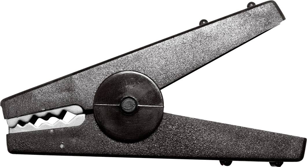 Mueller Electric BU-112-0 minijaturna krokodil hvataljka, crna