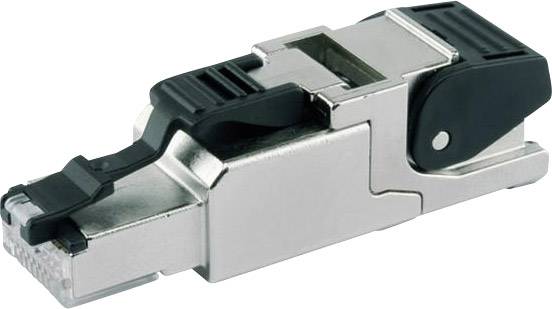 Telegärtner 1550054 RJ45 konektor ravni muški konektor 8P8C pol. metalik