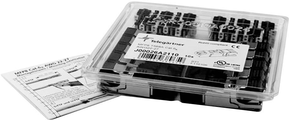 Telegärtner 1550055 RJ45 konektor ravni muški konektor 8P8C pol. metalik