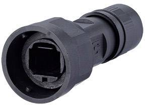 Metz Connect 1650646 RJ45 konektor kućište ustnika crna