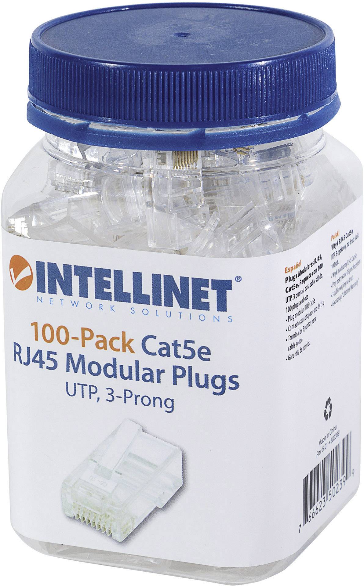 Intellinet 2197994 RJ45 utikač crimp kontakt 8P8C pol. providna