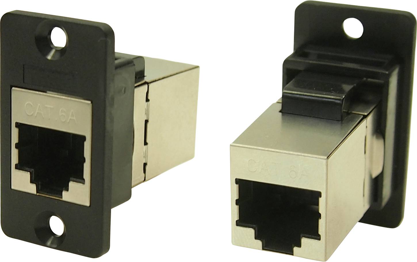 Cliff 2354836 RJ45 konektor ugradni adapter crna