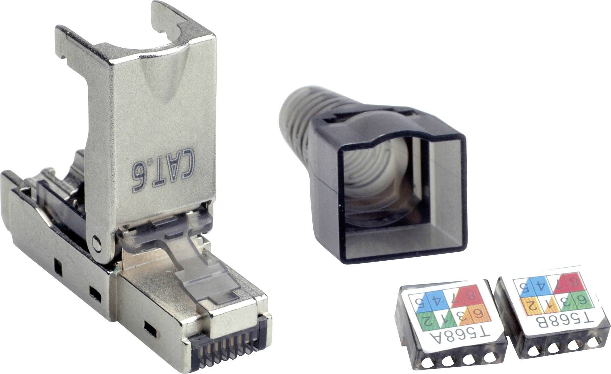 2559074 RJ45 utikač srebrna (kovinska)