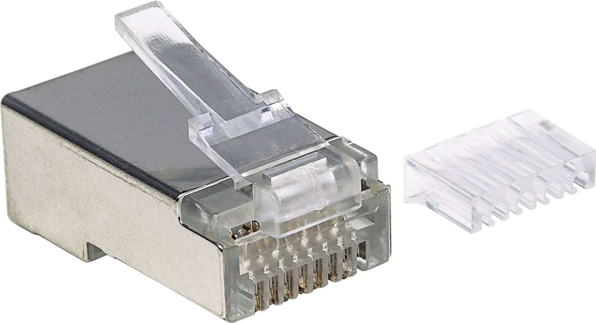 Intellinet 2633617 RJ45 utikač 8P8C pol. srebrna