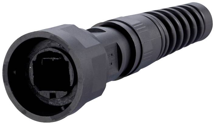 Metz Connect 2860690 RJ45 konektor kućište ustnika crna