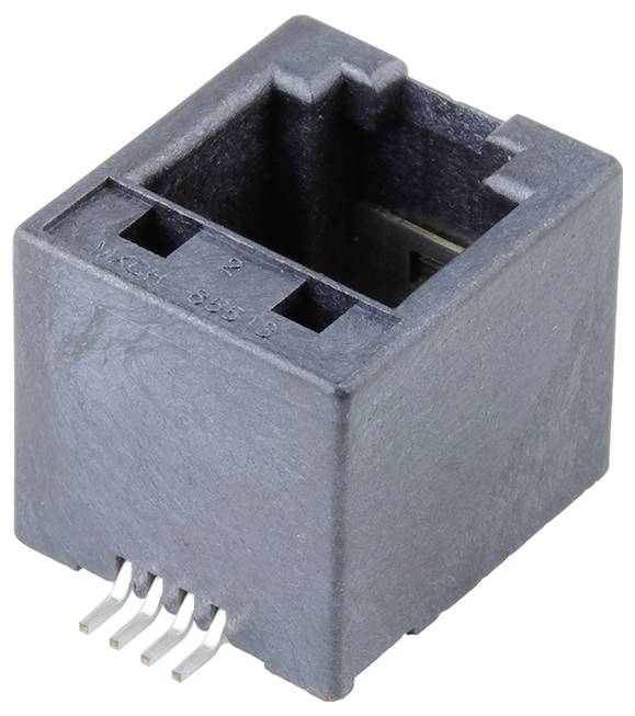 Molex 3038556 RJ konektor za povezivanje utičnica 6P4C pol.