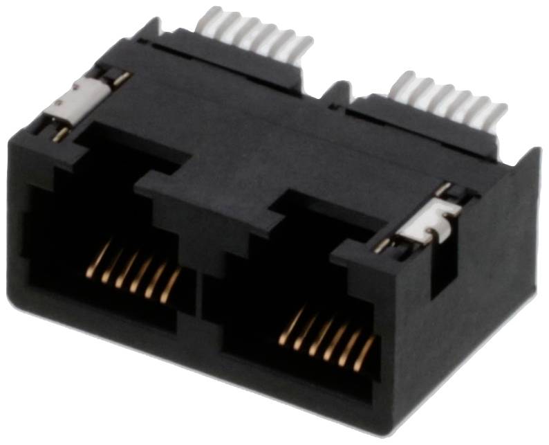 Molex 3038639 RJ konektor za povezivanje utičnica 6P6C pol.